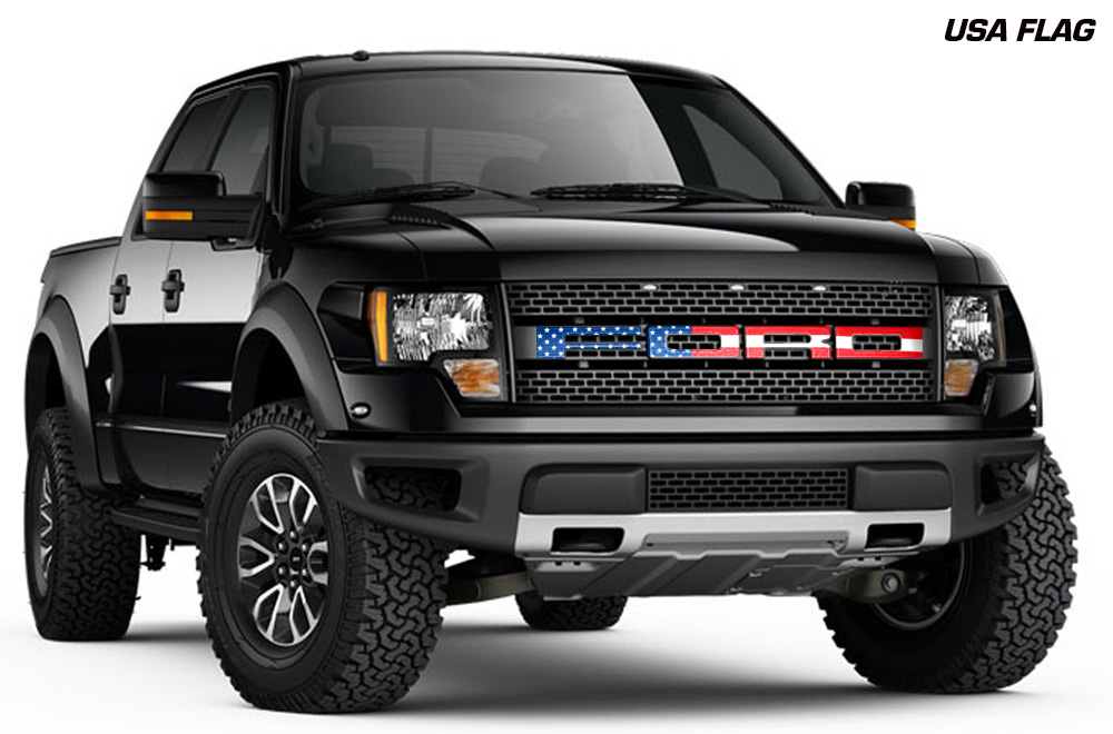 Ford Raptor Vinyl Graphics for Grille.