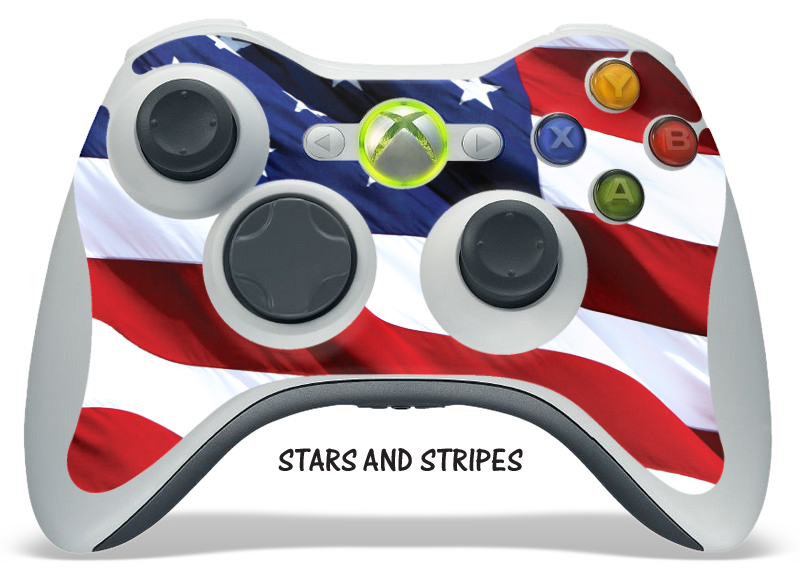  includes (1) Controller skin for the Xbox 360. (as pictured above