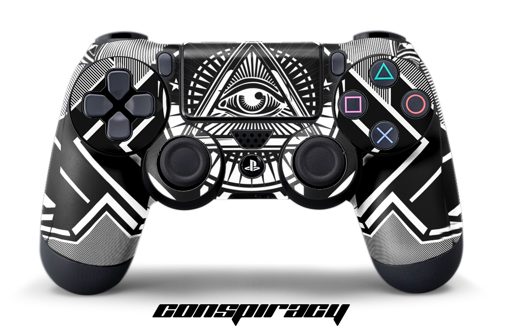 Download Sony PS4 PlayStation 4 Controller Skin. Custom MOD Skin Decal Cover Sticker Graphic Upgrade