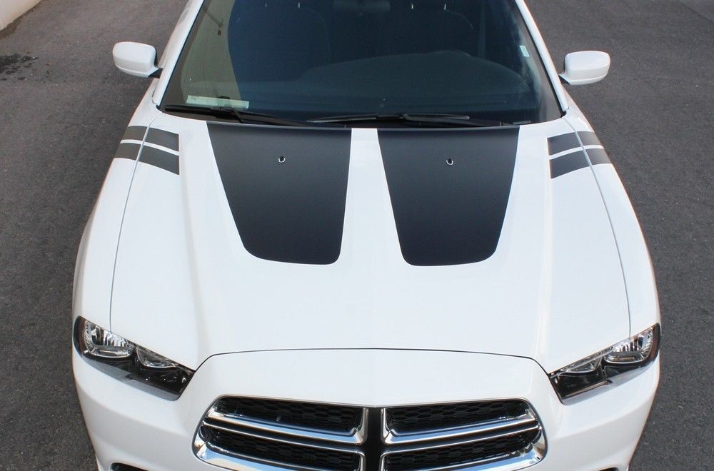 Dodge Charger 11-14 Vinyl Graphics for Hood.