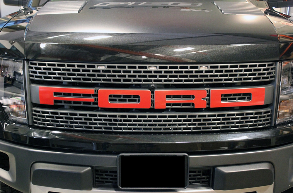 Ford raptor grille decal