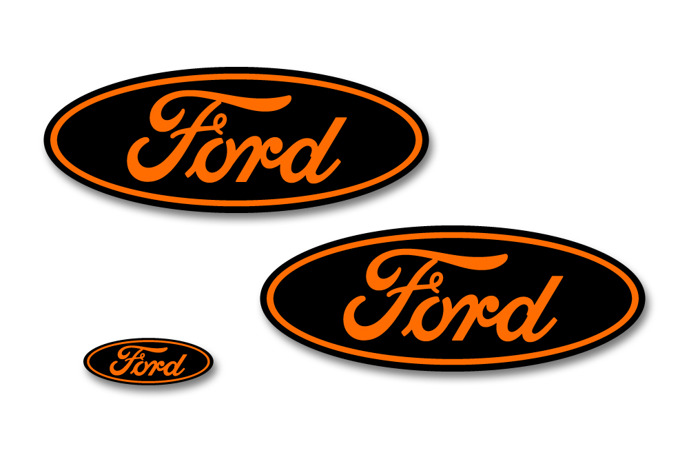 Ford Emblem Overlay Decals